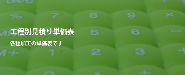 工程別単価表 ステンレス 金属の加工 溶接なら有限会社藤電設工業